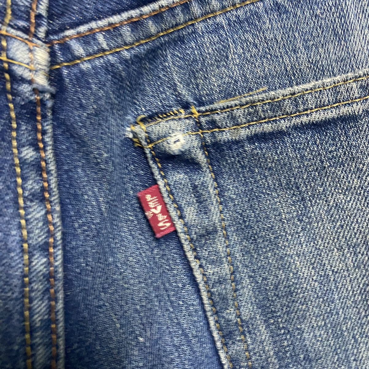 Levi's Vintage Levis S501XX Big E Redline Jeans Distressed Size US 31 - 18 Thumbnail