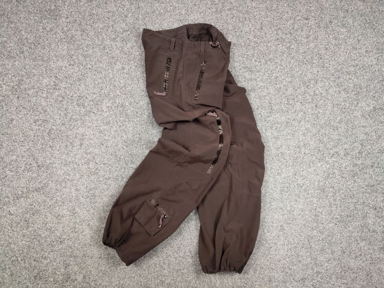 Japanese Brand Vintage 90's Japanese Baggy Multi Pocket Cargo pants Womens Size 30" / US 8 / IT 44 - 14 Thumbnail