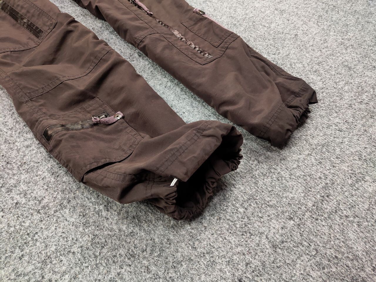 Japanese Brand Vintage 90's Japanese Baggy Multi Pocket Cargo pants Womens Size 30" / US 8 / IT 44 - 8 Thumbnail