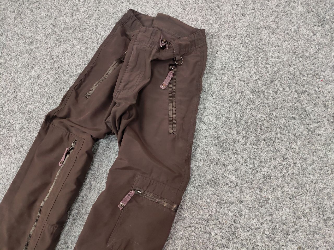 Japanese Brand Vintage 90's Japanese Baggy Multi Pocket Cargo pants Womens Size 30" / US 8 / IT 44 - 3 Thumbnail