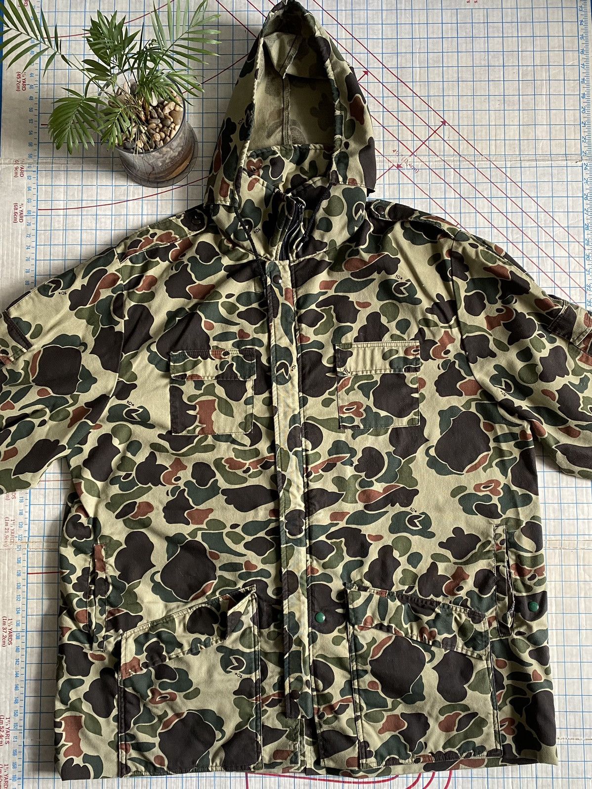 Vintage Vintage Star Sporting Goods Duck Tail Camo Hunting Jacket Size US XL / EU 56 / 4 - 5 Thumbnail