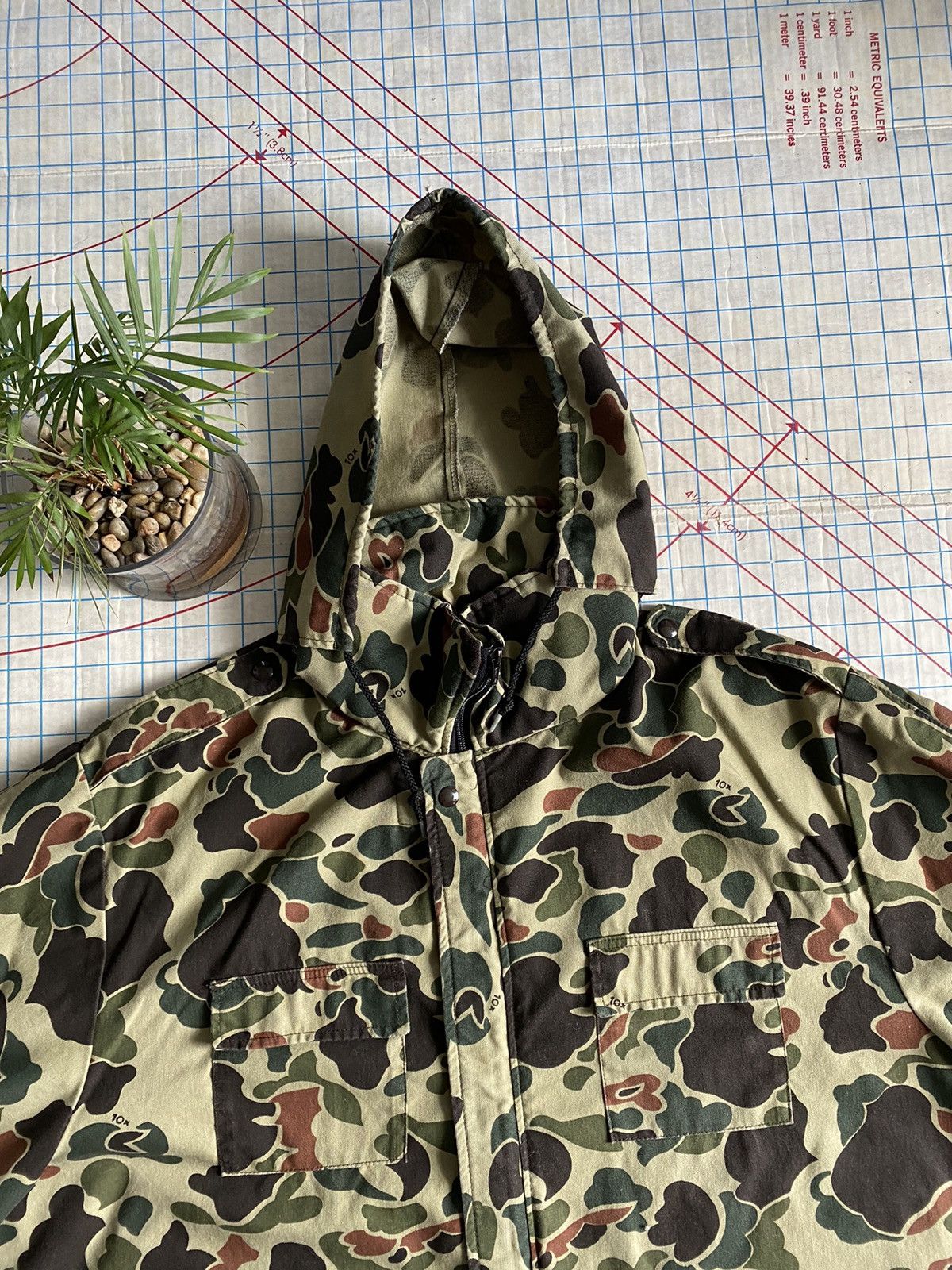 Vintage Vintage Star Sporting Goods Duck Tail Camo Hunting Jacket Size US XL / EU 56 / 4 - 6 Thumbnail