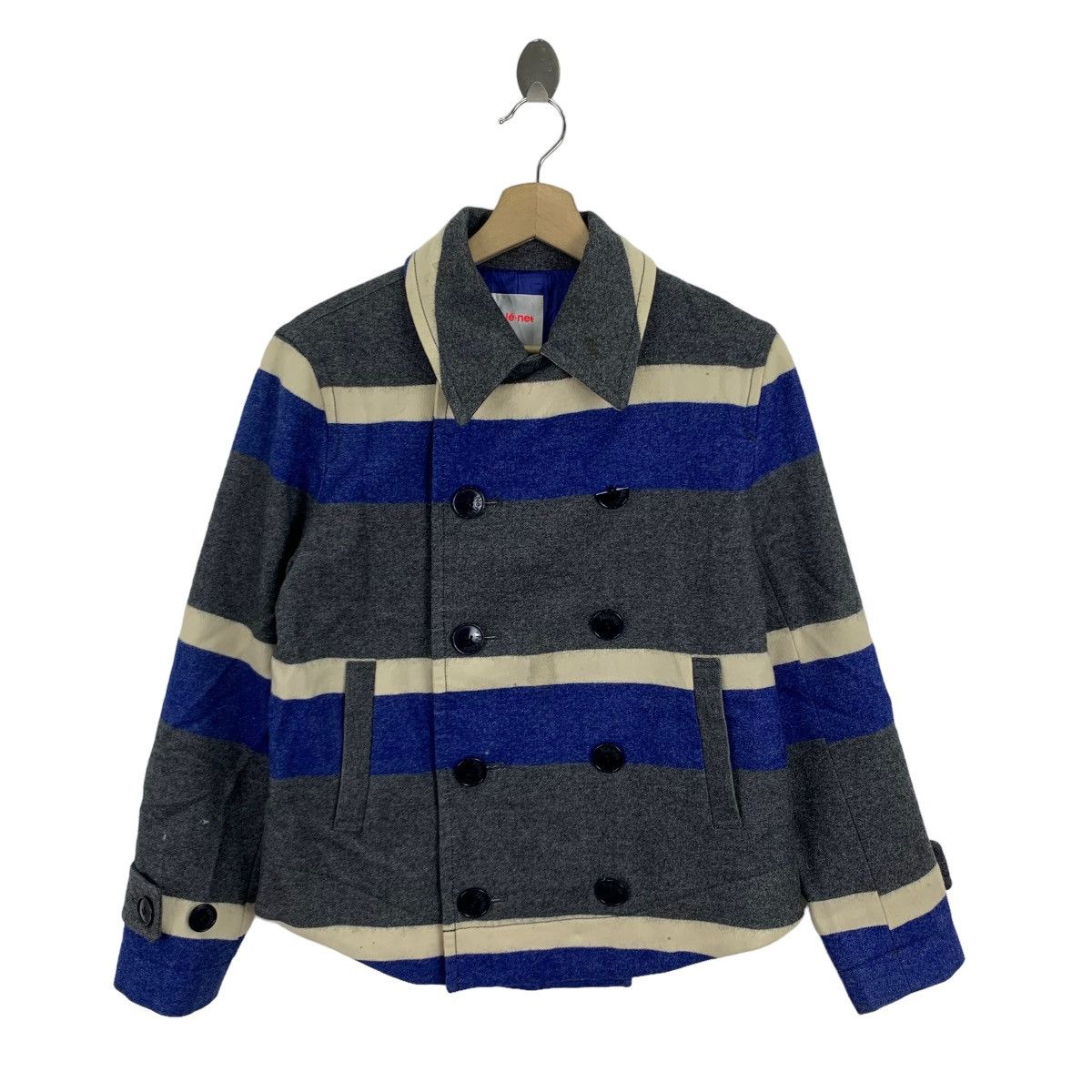 Issey Miyake Vintage Ne Net Issey Miyake Double Breasted Jacket Size US S / EU 44-46 / 1 - 1 Thumbnail