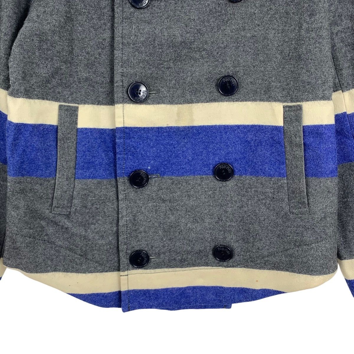 Issey Miyake Vintage Ne Net Issey Miyake Double Breasted Jacket Size US S / EU 44-46 / 1 - 4 Thumbnail