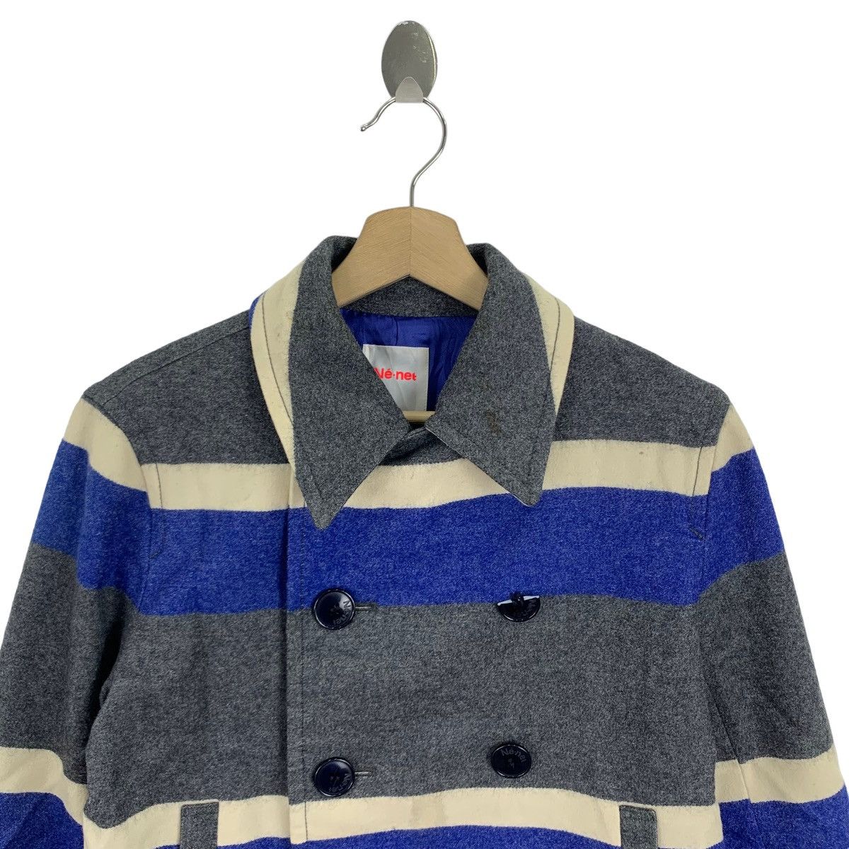 Issey Miyake Vintage Ne Net Issey Miyake Double Breasted Jacket Size US S / EU 44-46 / 1 - 2 Thumbnail