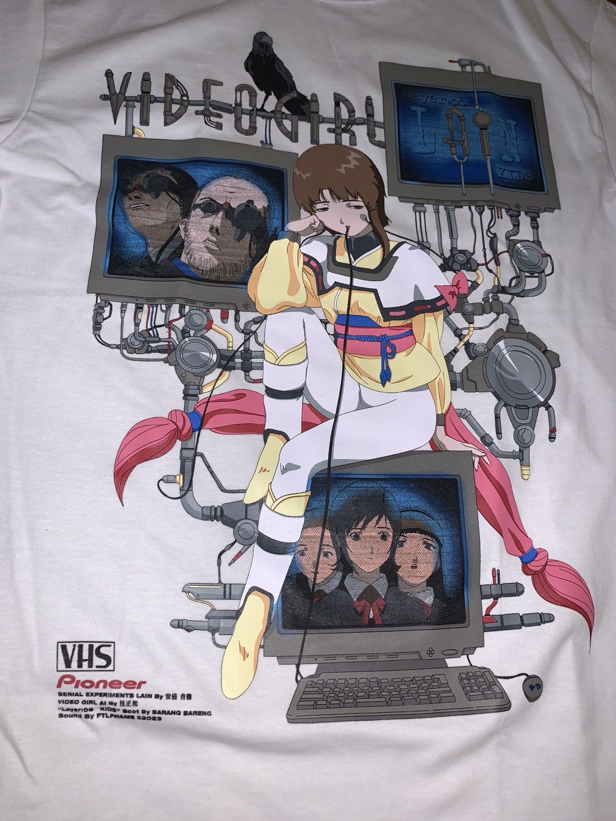 Anima × Japanese Brand × Vintage Serial Experiments Lain Bootleg 