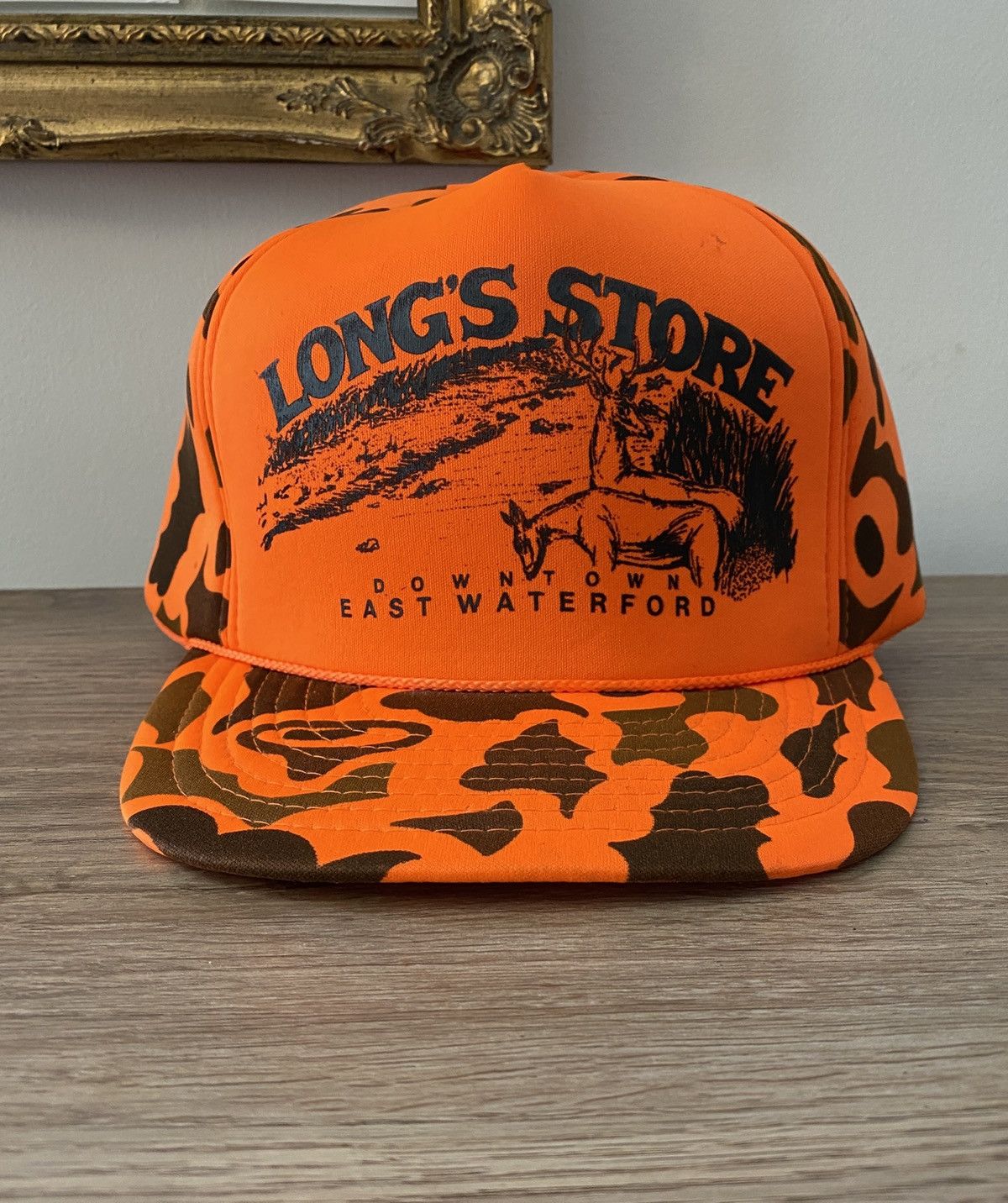 Vintage Vibe Toyota Hat Woodland Camo