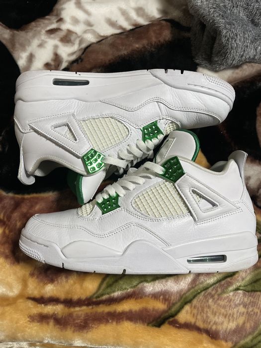jordan 4 metallic green