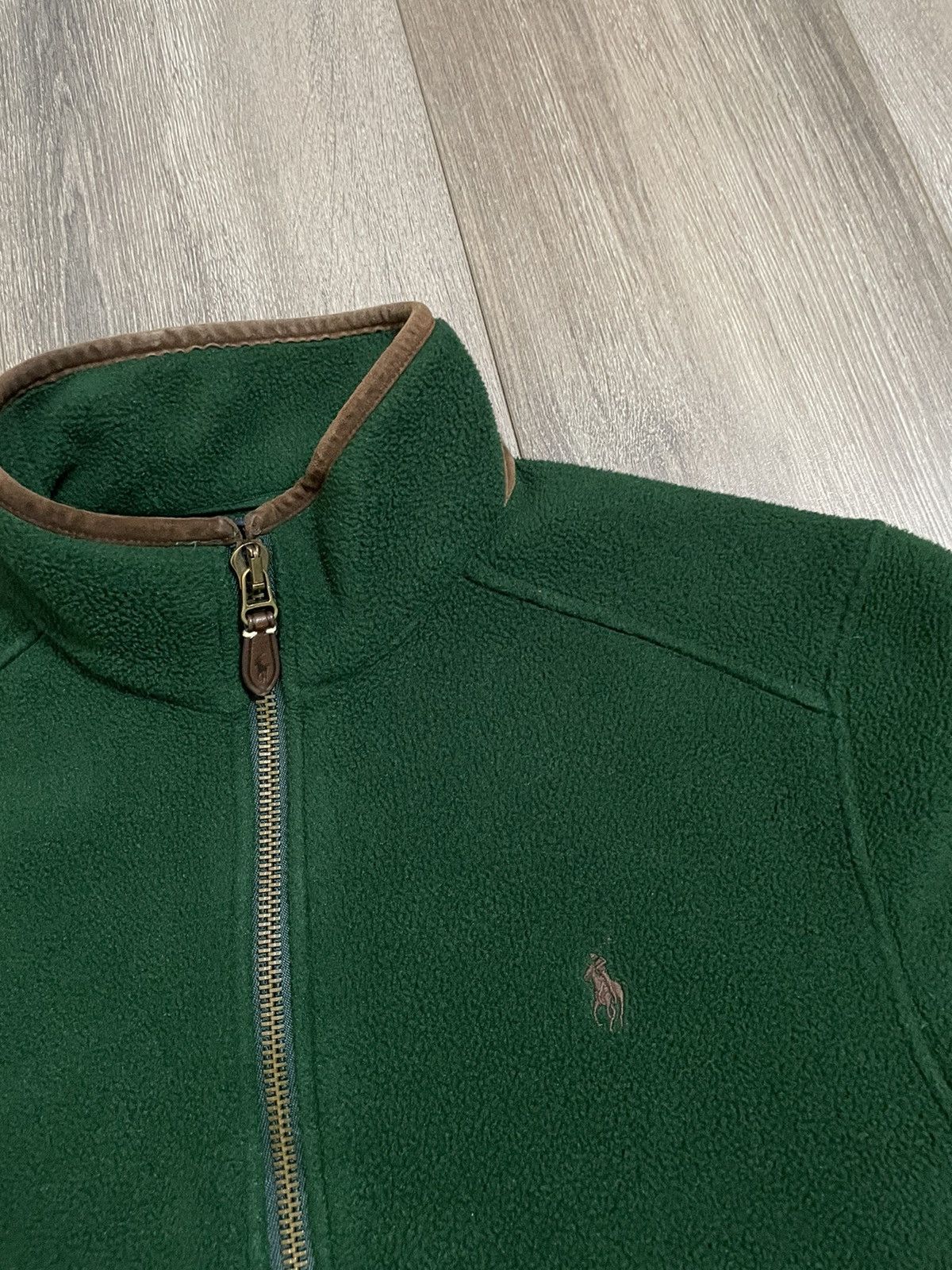 Vintage Vintage POLO Fleece Jacket Size US M / EU 48-50 / 2 - 9 Thumbnail