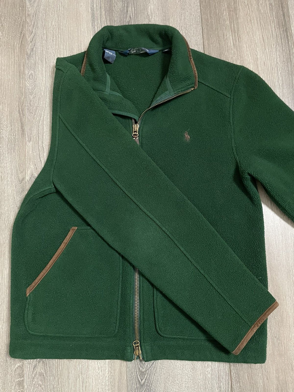 Vintage Vintage POLO Fleece Jacket Size US M / EU 48-50 / 2 - 5 Thumbnail