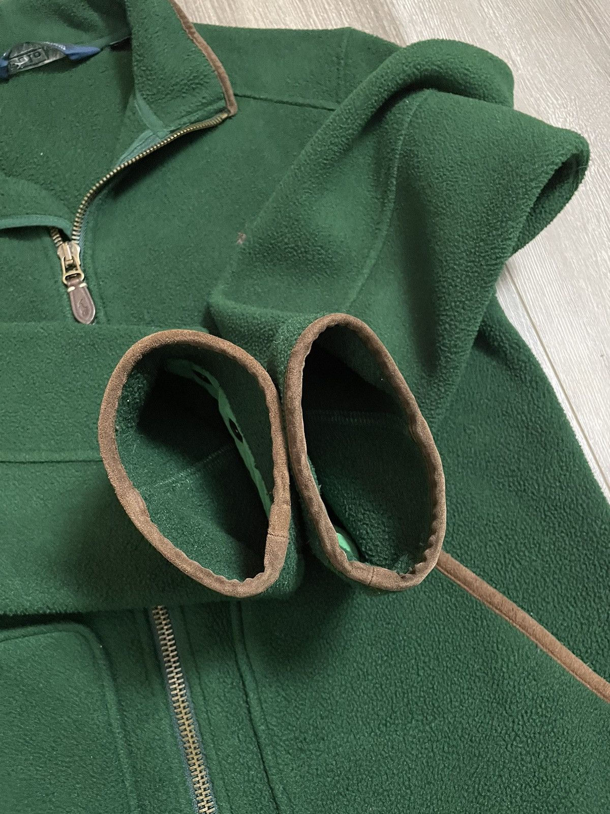 Vintage Vintage POLO Fleece Jacket Size US M / EU 48-50 / 2 - 8 Thumbnail