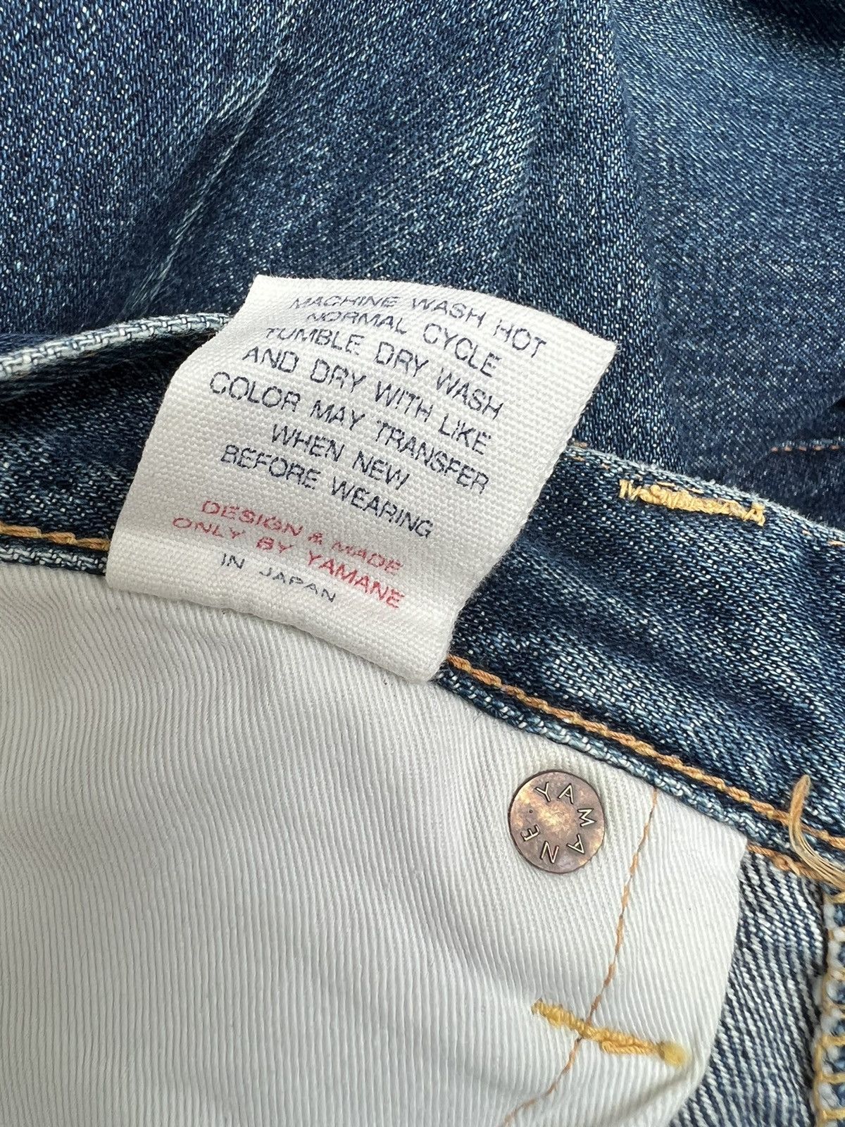 Evisu Vintage 2000s Evisu Japan Faded Blue Denim Selvedge Jeans Size US 30 / EU 46 - 25 Thumbnail