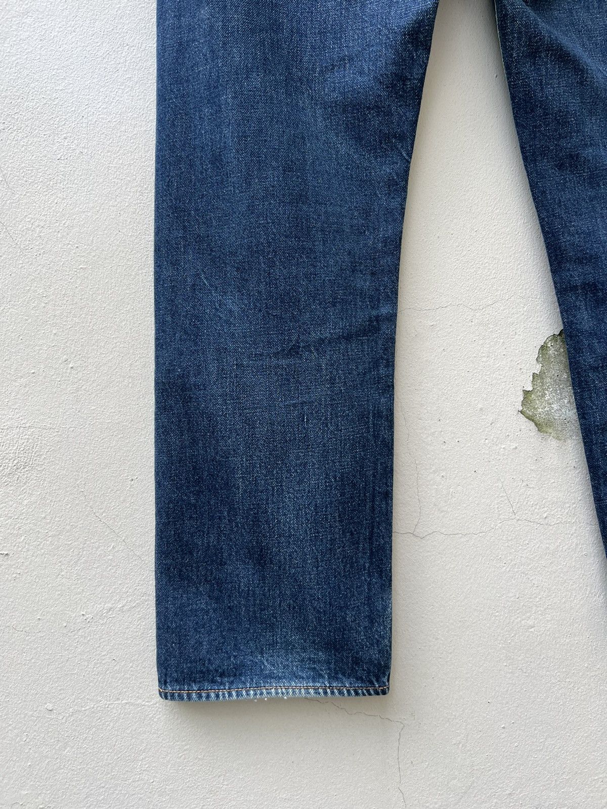 Evisu Vintage 2000s Evisu Japan Faded Blue Denim Selvedge Jeans Size US 30 / EU 46 - 20 Thumbnail