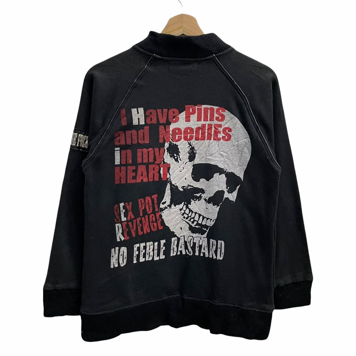 Hysteric Glamour × Japanese Brand × Seditionaries 💥SEX POT REVENGED JAPAN SEDITIONARIES PUNK BONDAGE JACKET Size US M / EU 48-50 / 2 - 1 Thumbnail