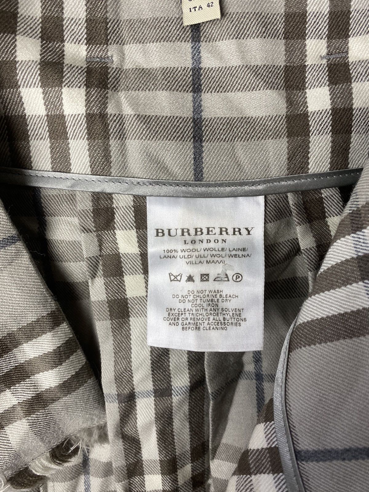 Burberry Burberry luxury skirt wmn size 8 Size 28" / US 6 / IT 42 - 4 Thumbnail
