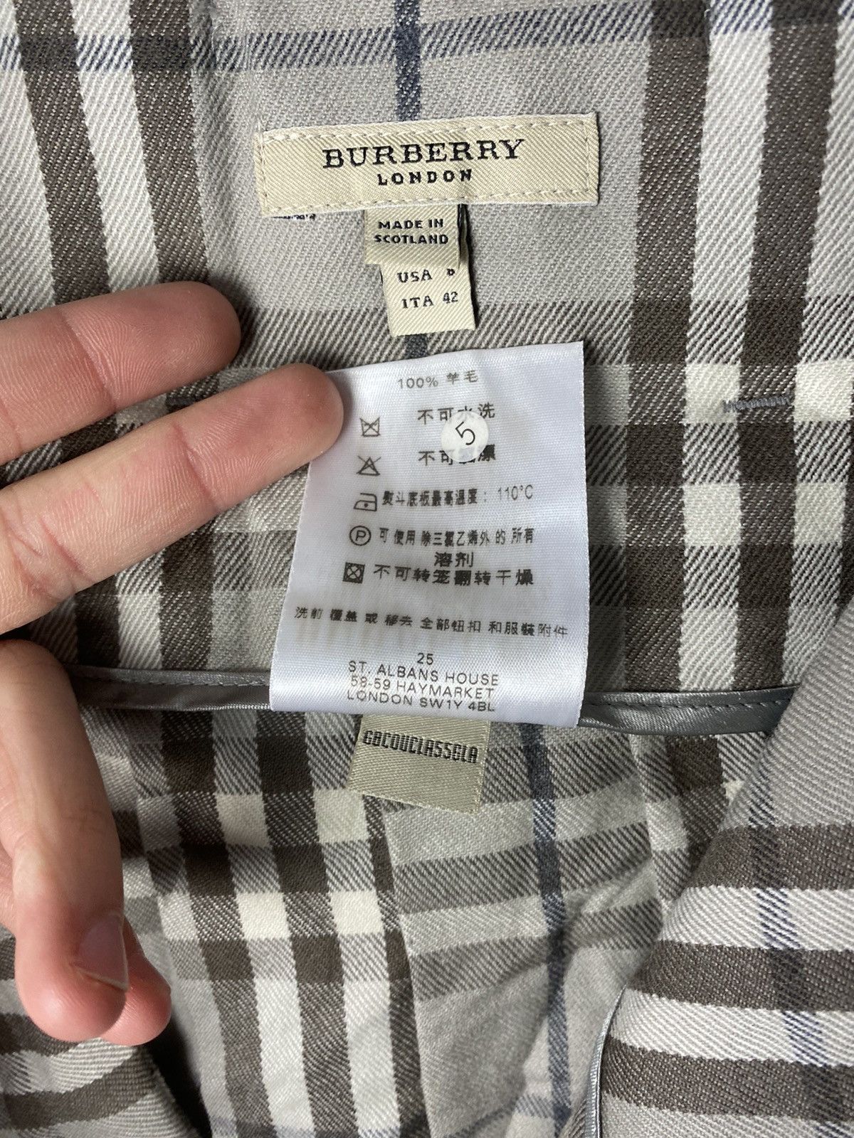 Burberry Burberry luxury skirt wmn size 8 Size 28" / US 6 / IT 42 - 5 Thumbnail