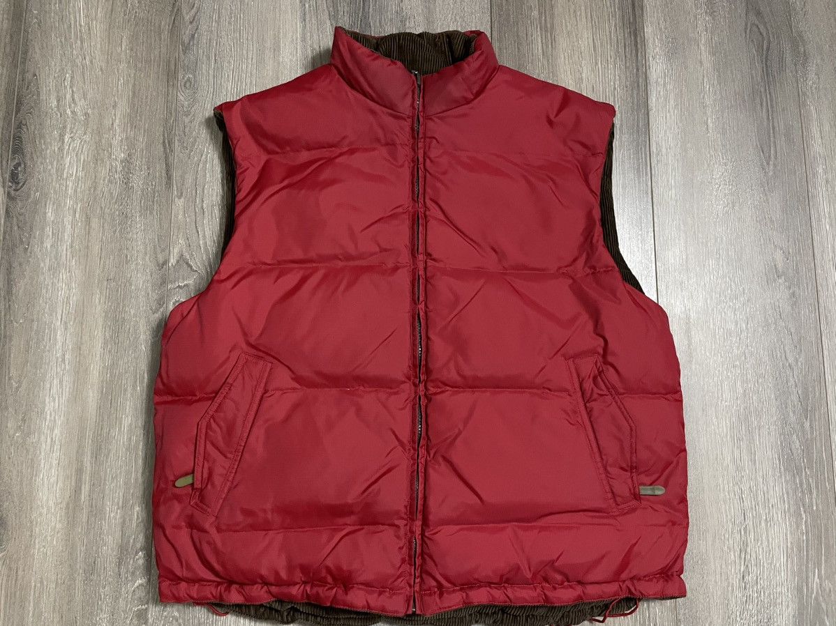 Windriver Vintage Reversible Corduroy Puffer Vest Size US L / EU 52-54 / 3 - 6 Thumbnail