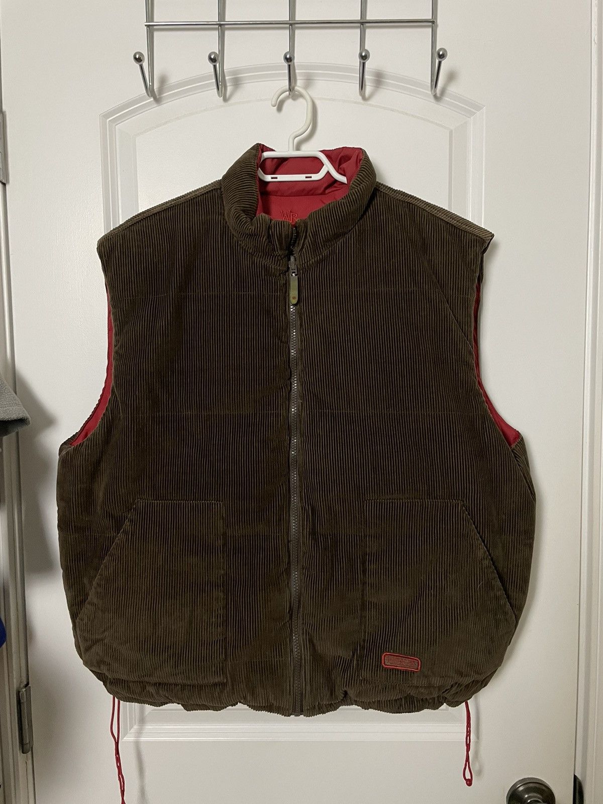 Windriver Vintage Reversible Corduroy Puffer Vest Size US L / EU 52-54 / 3 - 1 Thumbnail