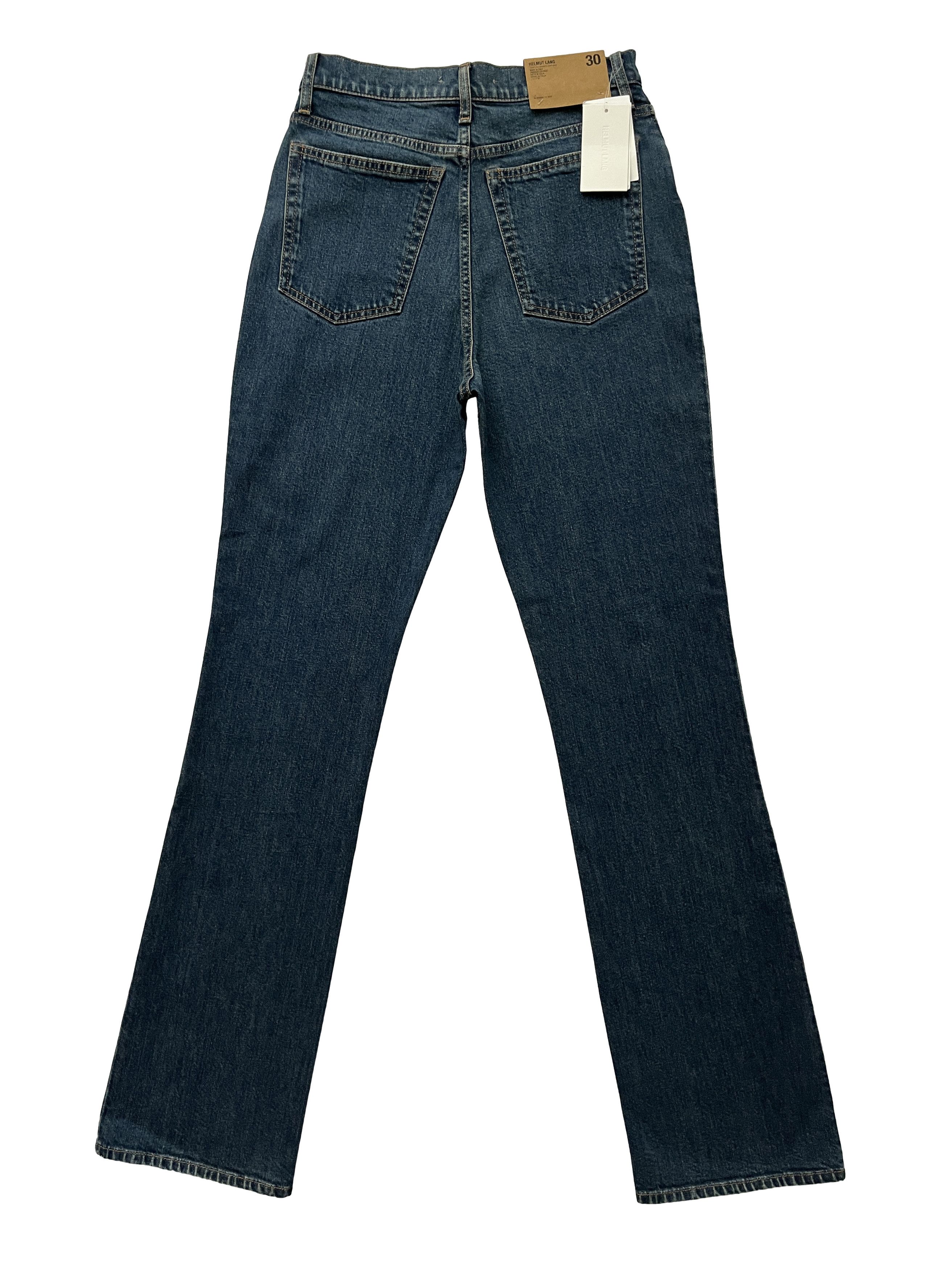Helmut Lang ⚡️QUICK SALE⚡️Helmut Lang Blue Hi Bootcut High Rise Jeans Size 30" / US 8 / IT 44 - 2 Thumbnail