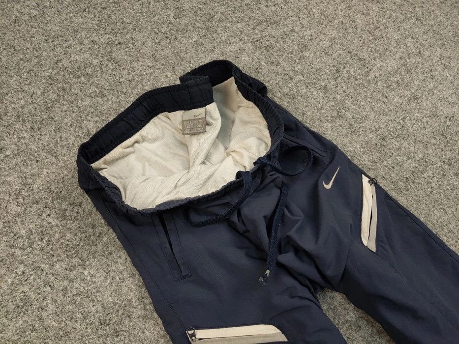 Nike Vintage 90's Nike Swoosh Track Jogger Cargo Blue Pants Size US 34 / EU 50 - 8 Thumbnail