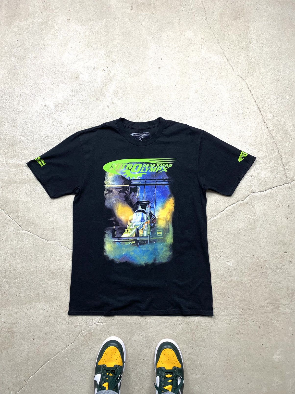 NASCAR Y2K Nitro Drag Racing T Shirt Daytona Drift JDM Size US L / EU 52-54 / 3 - 1 Thumbnail
