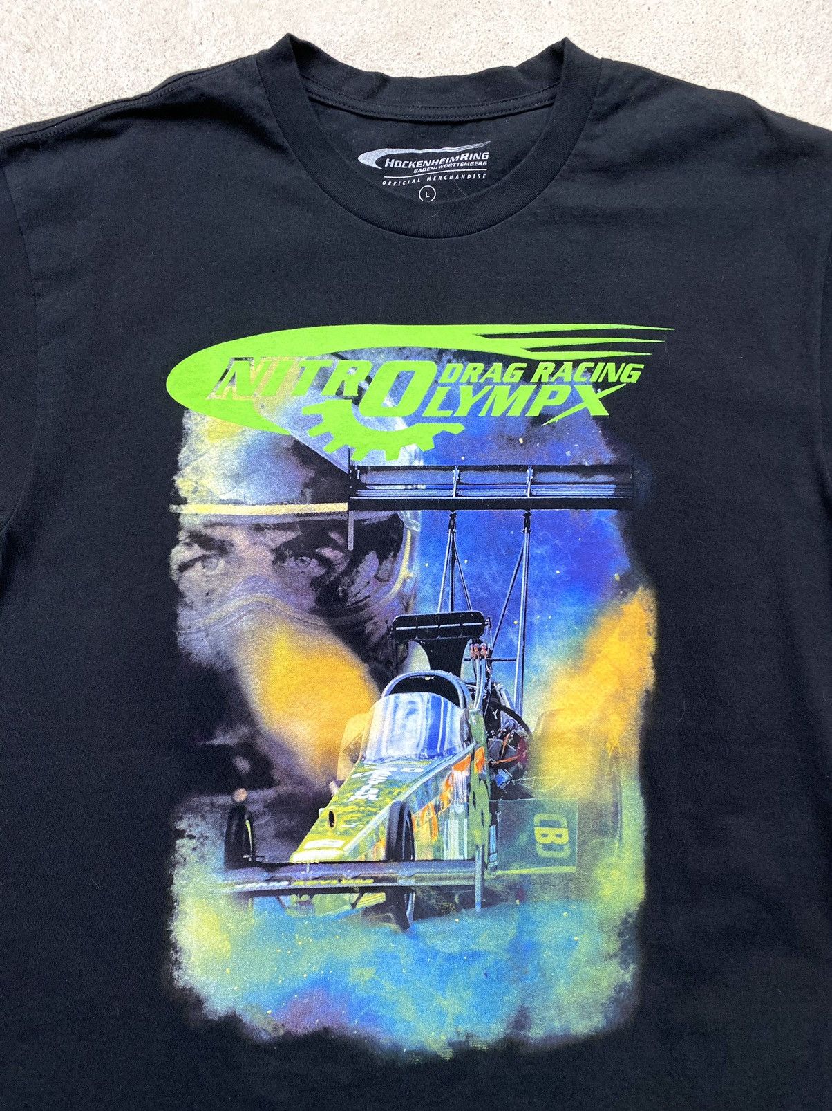 NASCAR Y2K Nitro Drag Racing T Shirt Daytona Drift JDM Size US L / EU 52-54 / 3 - 3 Thumbnail