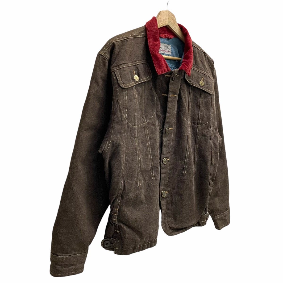 Marithe + Francois Girbaud 💥80s MARITHE FRANCOIS GIRBAUD DENIM DUSTER JACKET Size US M / EU 48-50 / 2 - 3 Thumbnail