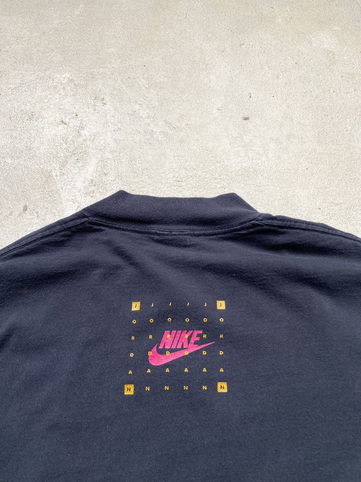 Jordan Brand × Nike 💥Rare! 80’s Vintage Nike Michael Jordan Longsleeve Tee Size US L / EU 52-54 / 3 - 17 Thumbnail