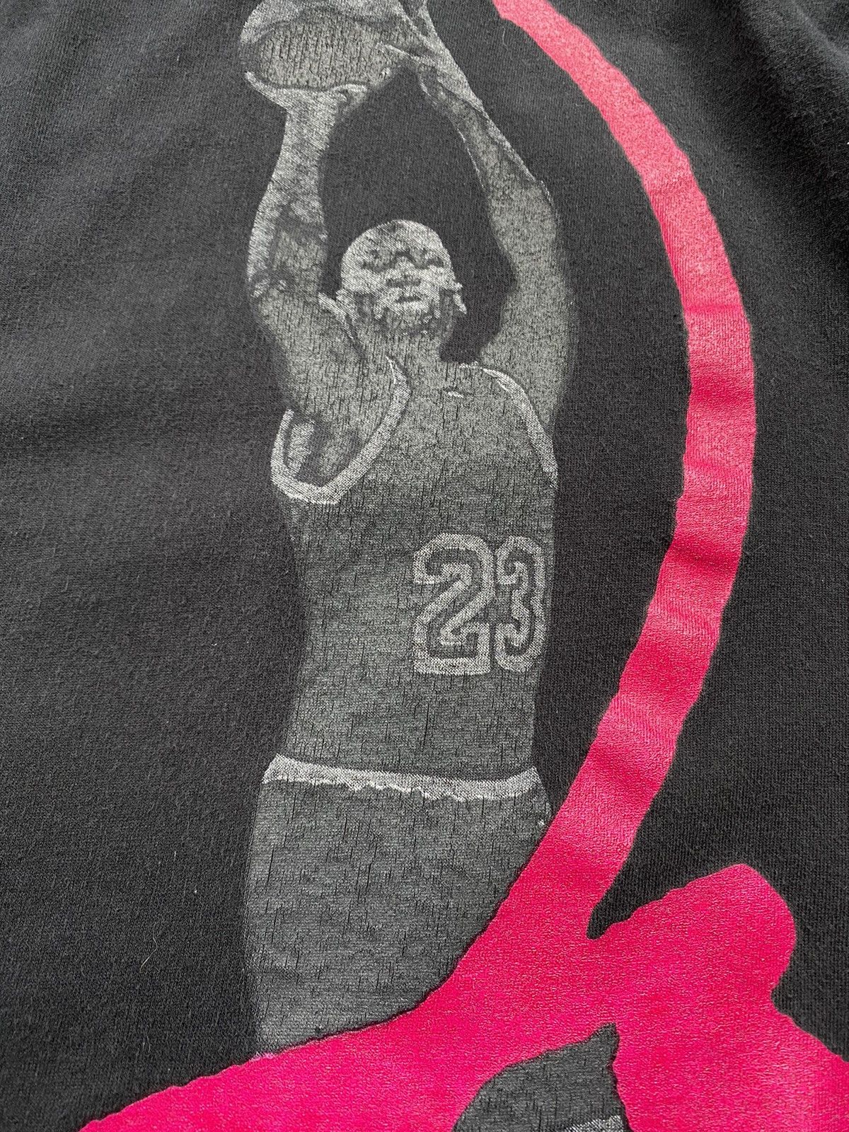 Jordan Brand × Nike 💥Rare! 80’s Vintage Nike Michael Jordan Longsleeve Tee Size US L / EU 52-54 / 3 - 9 Thumbnail