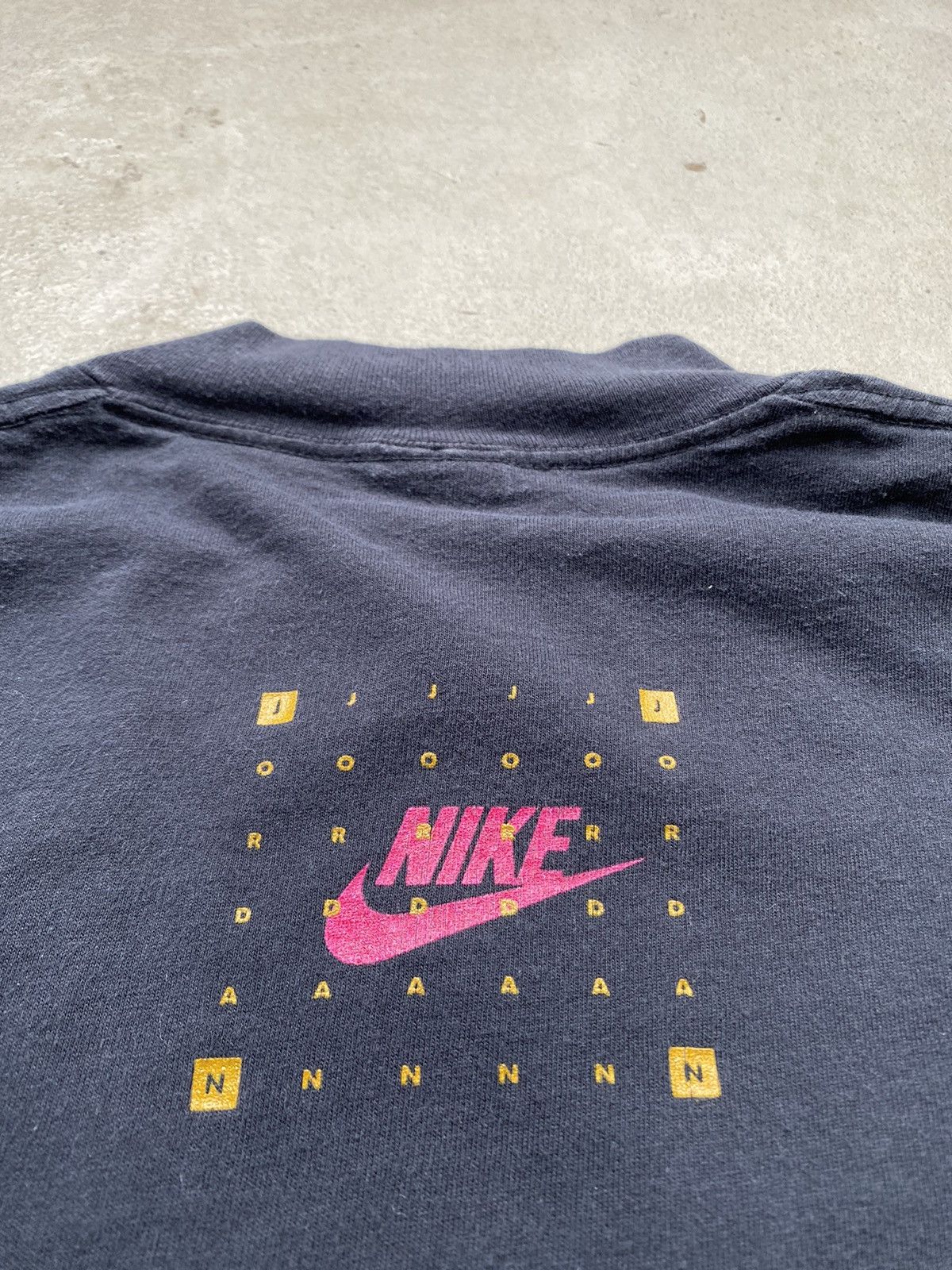 Jordan Brand × Nike 💥Rare! 80’s Vintage Nike Michael Jordan Longsleeve Tee Size US L / EU 52-54 / 3 - 18 Thumbnail