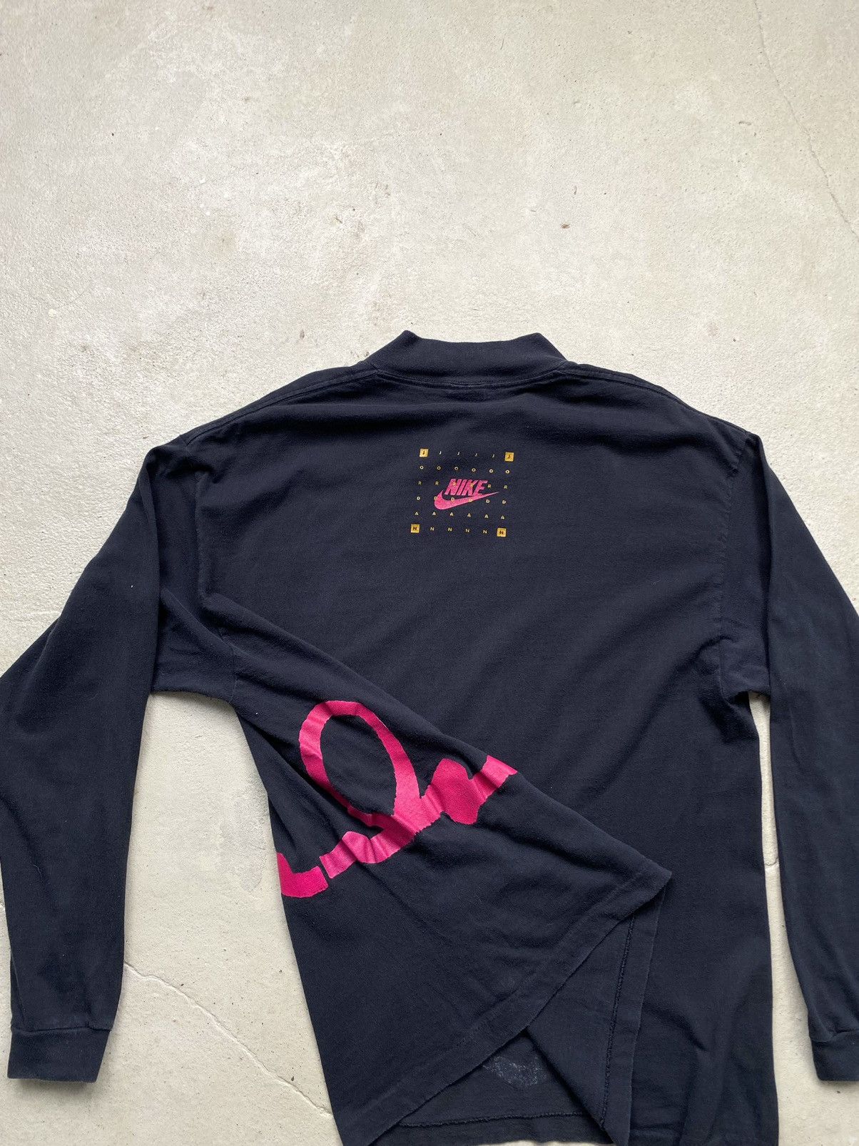 Jordan Brand × Nike 💥Rare! 80’s Vintage Nike Michael Jordan Longsleeve Tee Size US L / EU 52-54 / 3 - 16 Thumbnail