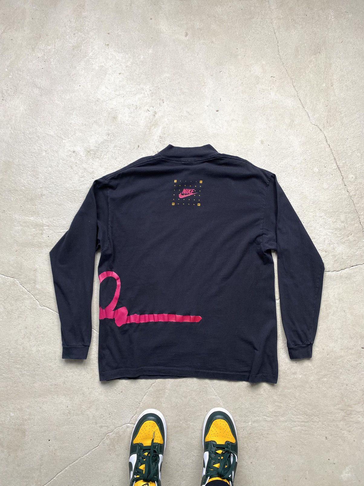 Jordan Brand × Nike 💥Rare! 80’s Vintage Nike Michael Jordan Longsleeve Tee Size US L / EU 52-54 / 3 - 2 Thumbnail