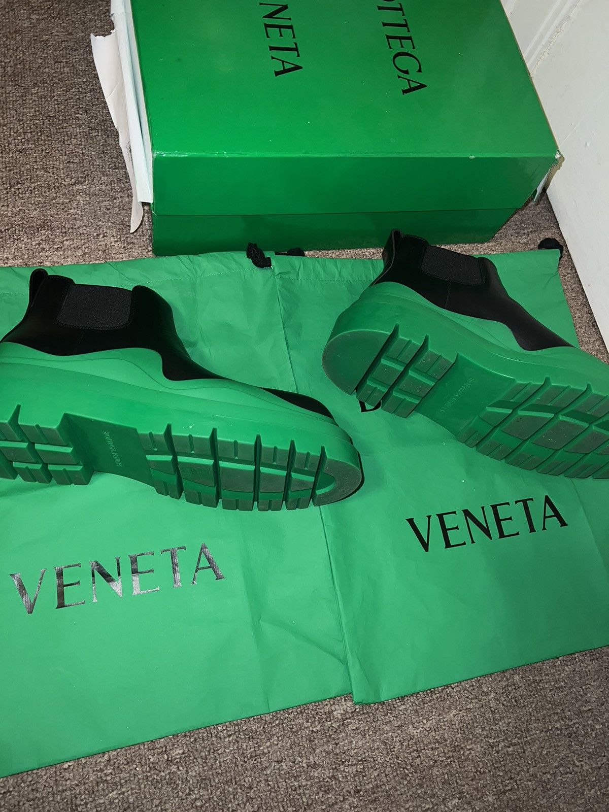 Bottega Veneta Bottega Veneta Tire Boots Size US 8 / EU 41 - 2 Thumbnail