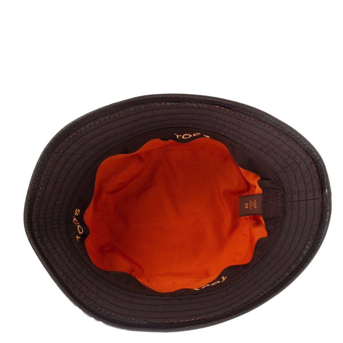 Tod's Rare TOD's Panama Leather made in Italy hat cap Size ONE SIZE - 6 Thumbnail