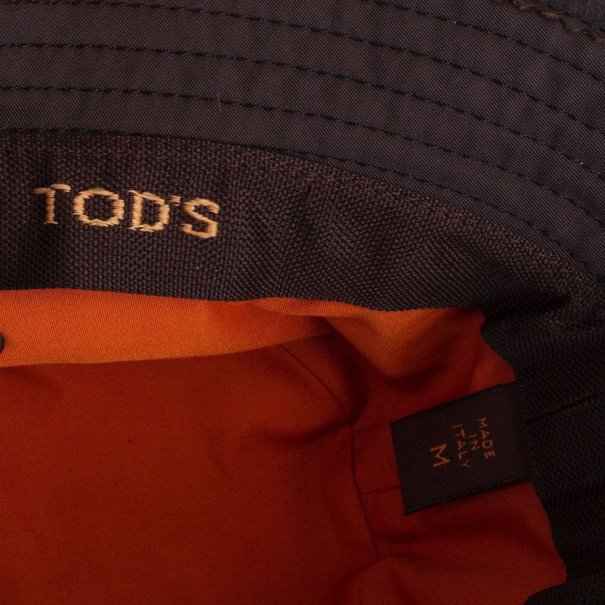 Tod's Rare TOD's Panama Leather made in Italy hat cap Size ONE SIZE - 4 Thumbnail