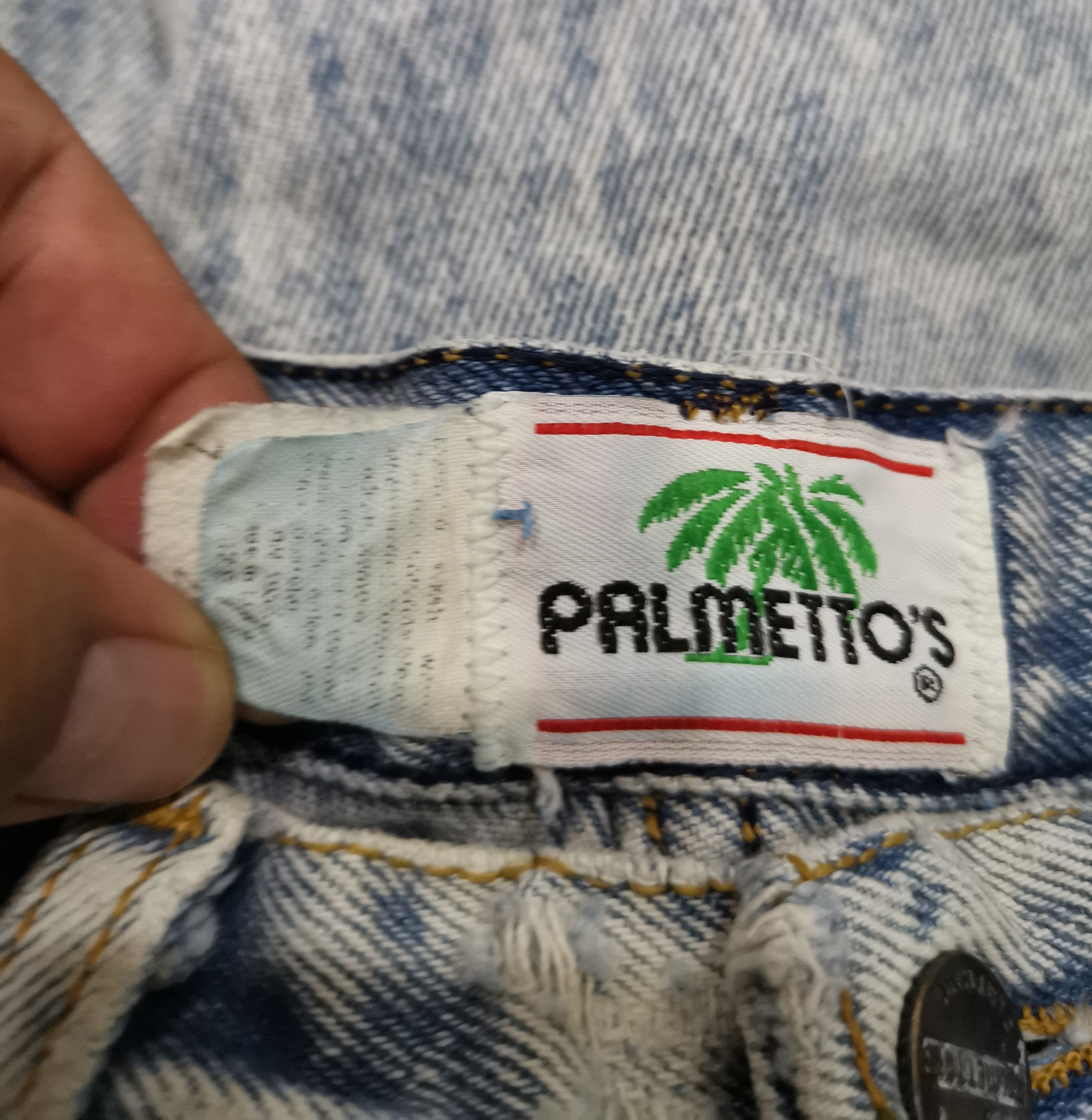 Vintage 🔥Sale🔥Vintage Palmetto's Distressed Denim Size US 26 / EU 42 - 10 Thumbnail