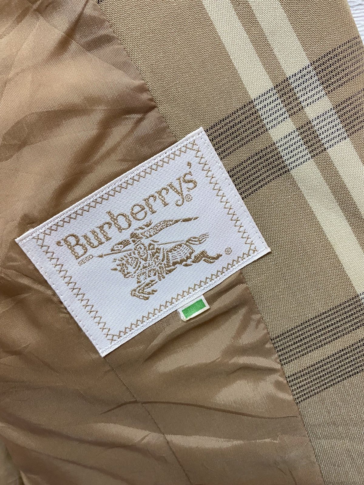 Burberry × Burberry Prorsum × Vintage 🔥BURBERRY PRORSUM CHECKED DOUBLE BREASTED JACKET Size US S / EU 44-46 / 1 - 9 Thumbnail