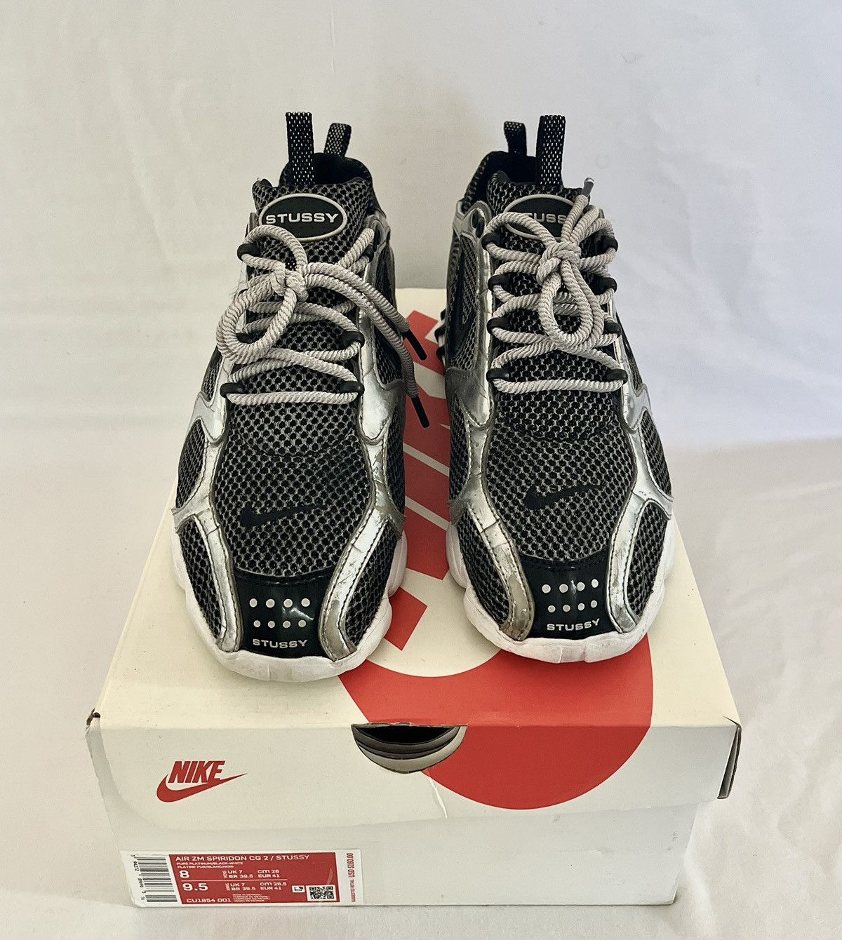 nike stussy pure platinum