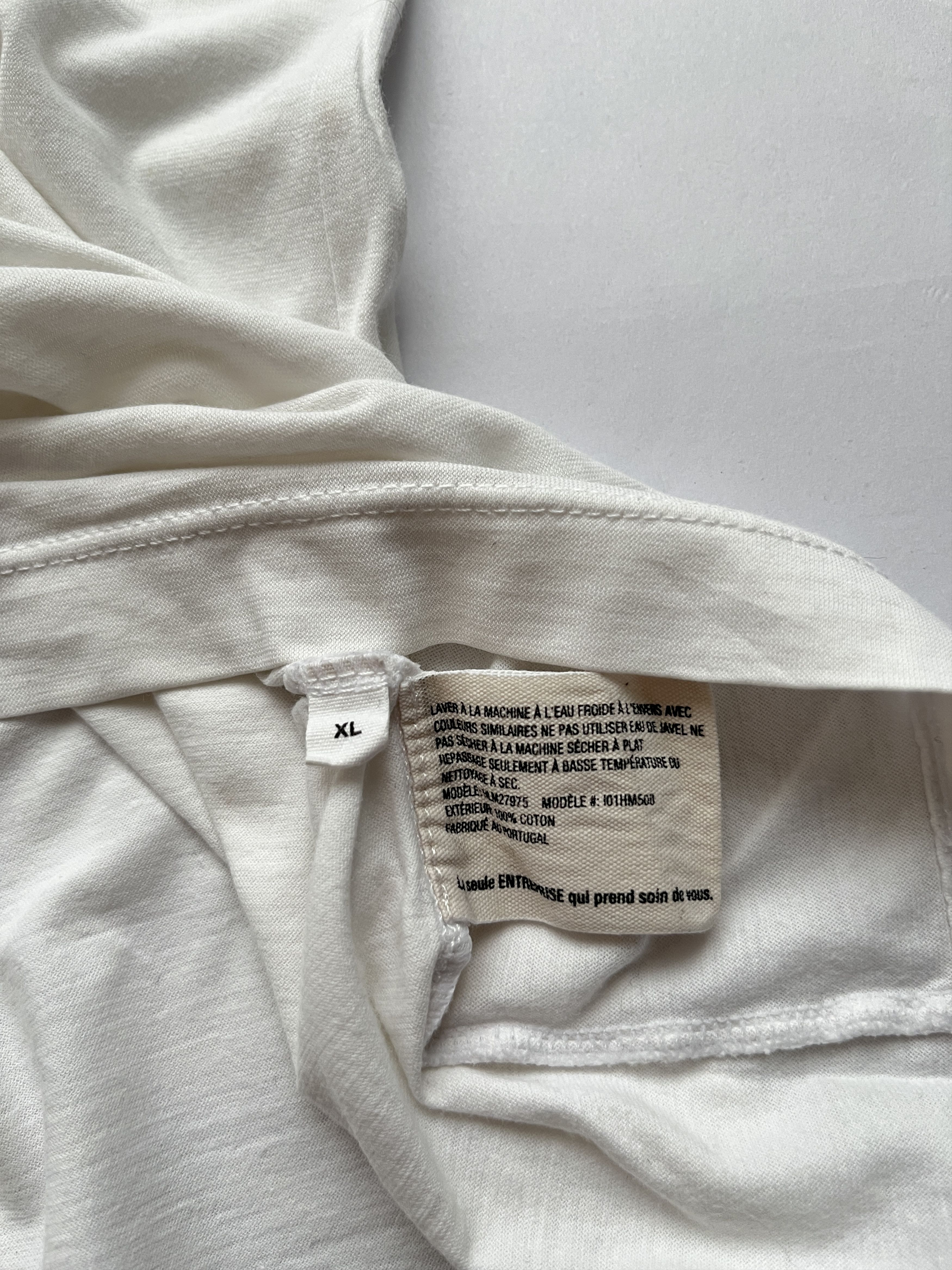 Helmut Lang ⚡️QUICK SALE⚡️Helmut Lang Logo White Short Sleeve Tshirt Size US M / EU 48-50 / 2 - 4 Thumbnail