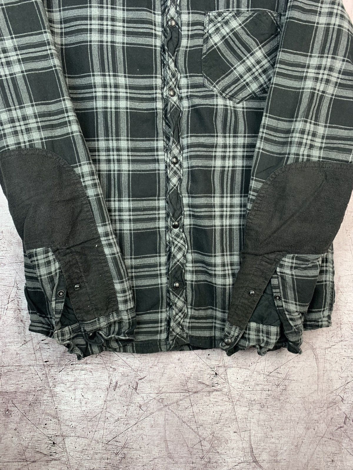 Allsaints × Flannel × Vintage Vintage Allsaints Flannel Quilted Shirt Size US S / EU 44-46 / 1 - 7 Thumbnail