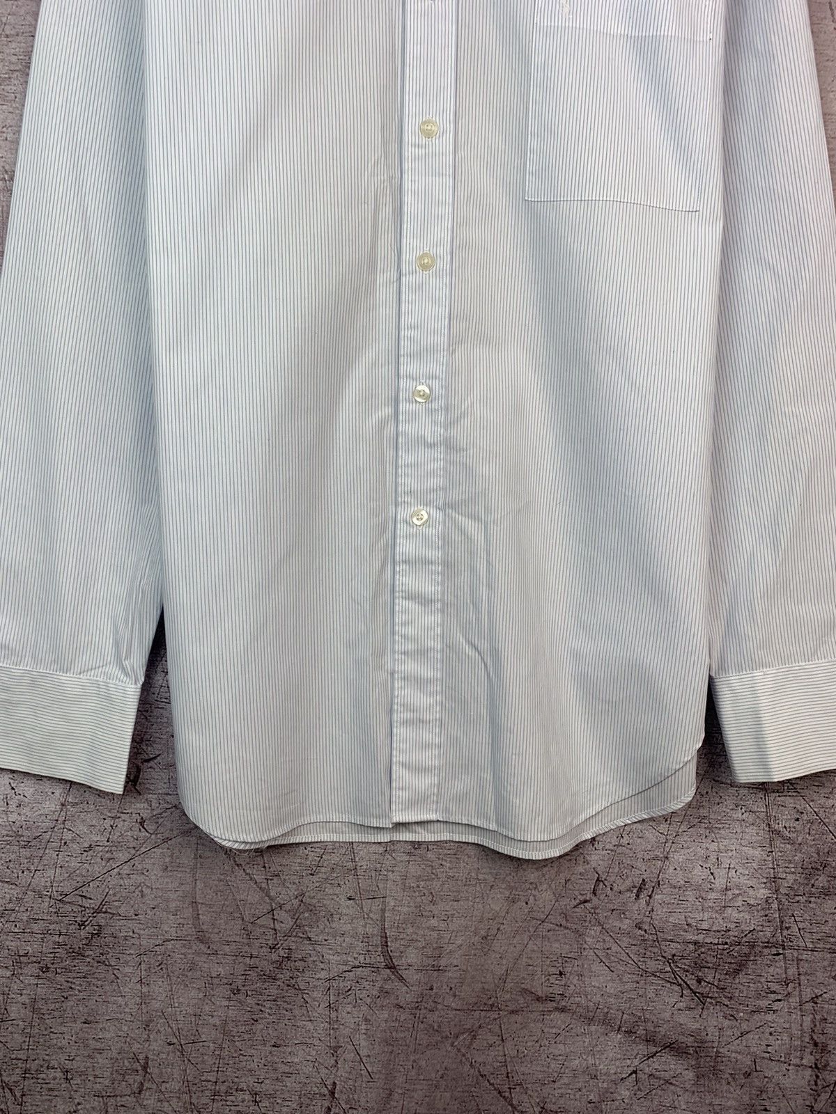 Yves Saint Laurent Yves Saint Laurent YSL Vintage Mens Long Sleeve Shirt Size US L / EU 52-54 / 3 - 6 Thumbnail