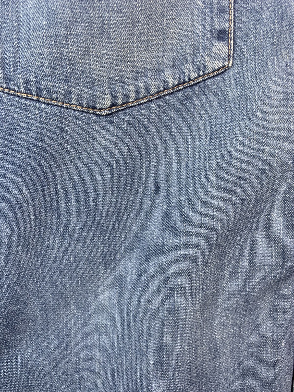 Levi's × Levi's Vintage Clothing Vintage Levis Denim Jeans Shirt Size US L / EU 52-54 / 3 - 2 Thumbnail