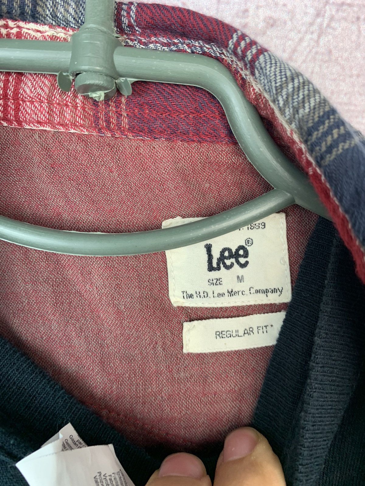 Flannel × Lee × Vintage Vintage Lee Flannel Plaid Pocket Shirt Travis style Size US M / EU 48-50 / 2 - 4 Thumbnail