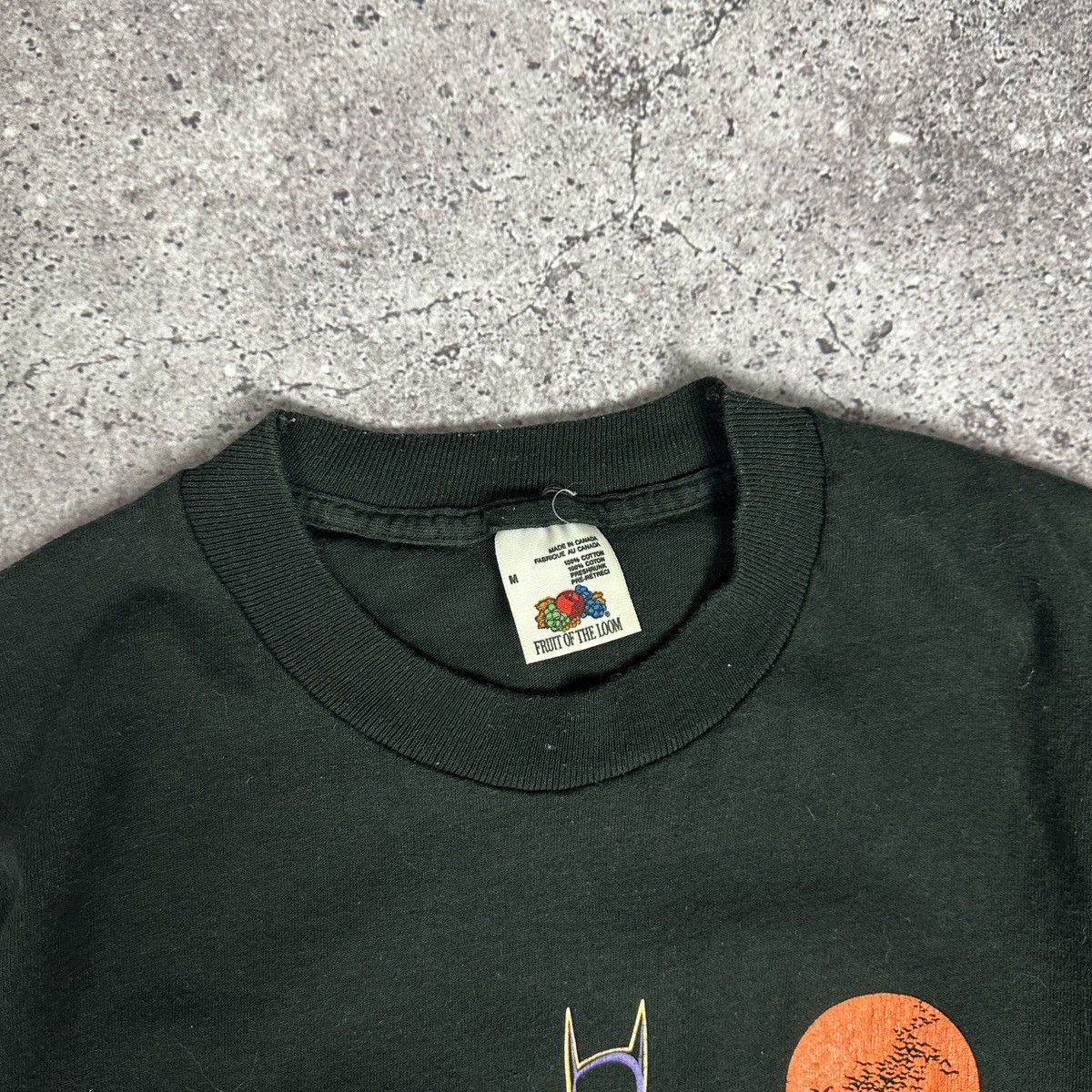 Vintage Vintage 80s Batman DC Comics Graphic tee rare Marvel Grail Size US M / EU 48-50 / 2 - 8 Thumbnail