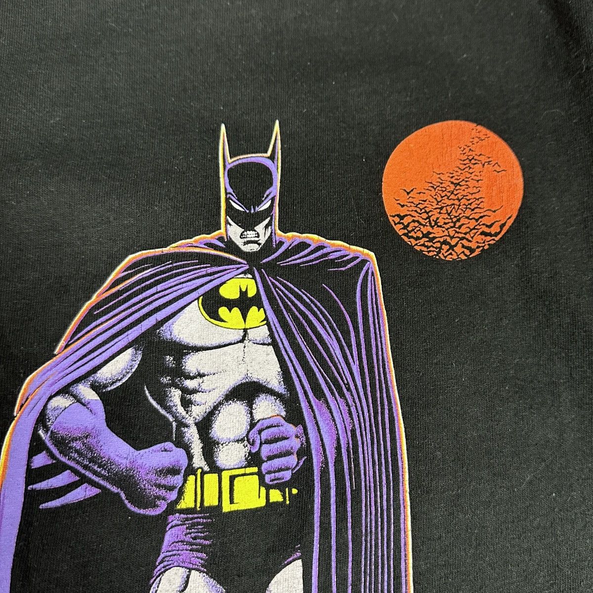 Vintage Vintage 80s Batman DC Comics Graphic tee rare Marvel Grail Size US M / EU 48-50 / 2 - 6 Thumbnail