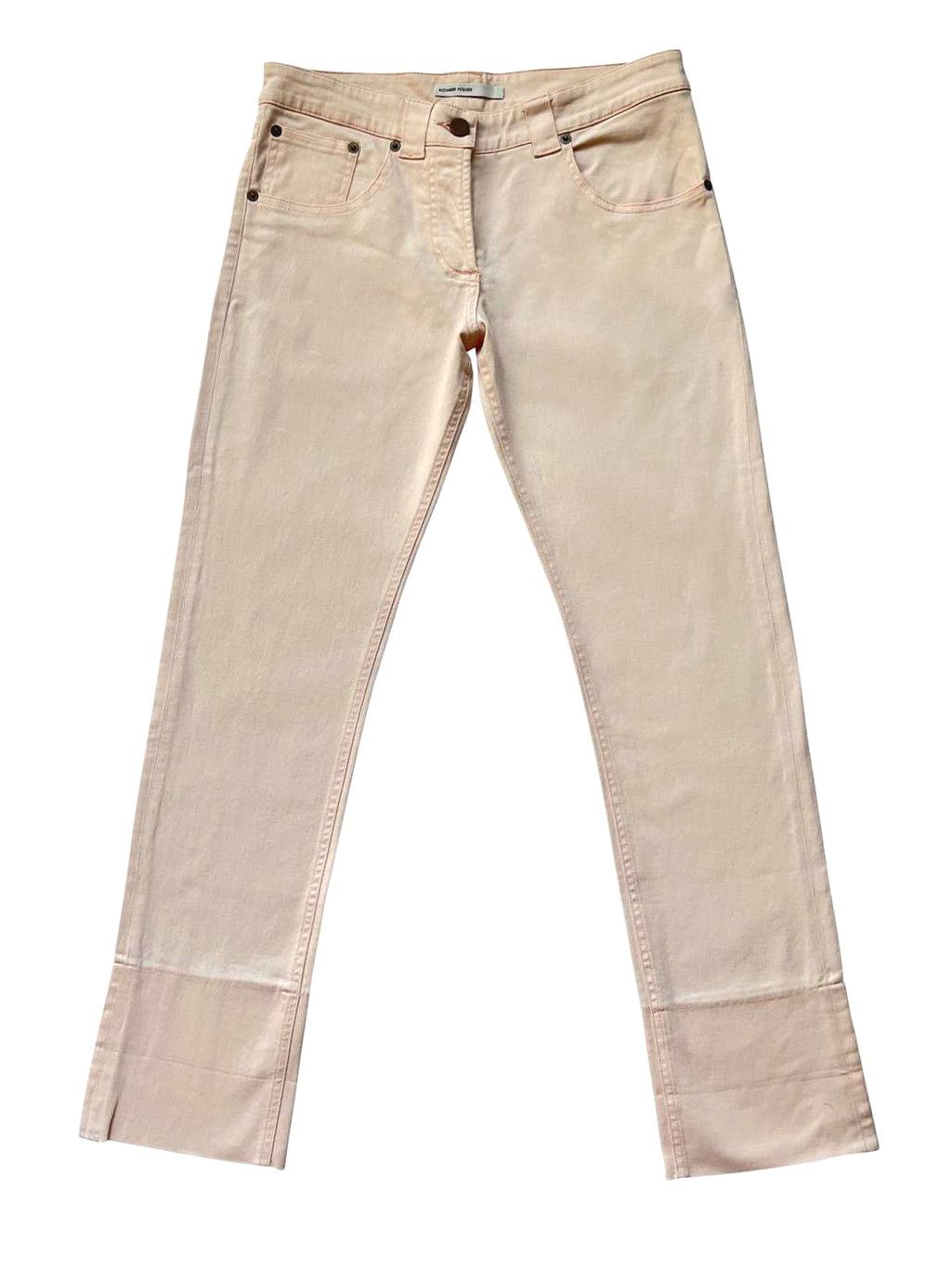 Alexander McQueen ⚡️QUICK SALE⚡️Early 1990's Alexander McQueen Pink Jeans Size 28" / US 6 / IT 42 - 1 Thumbnail