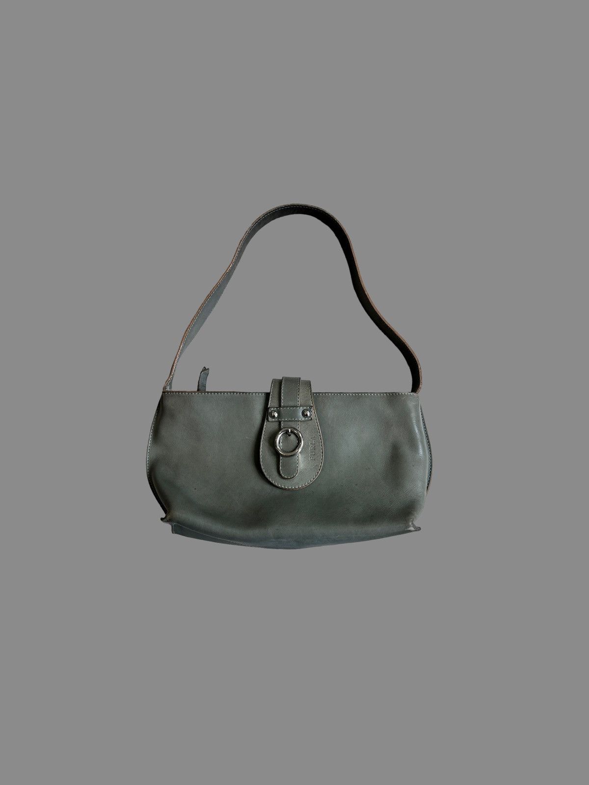 Sac à Main Furla Vintage En Cuir Noir Occasion - Très Bon état, Sac Porté épaule