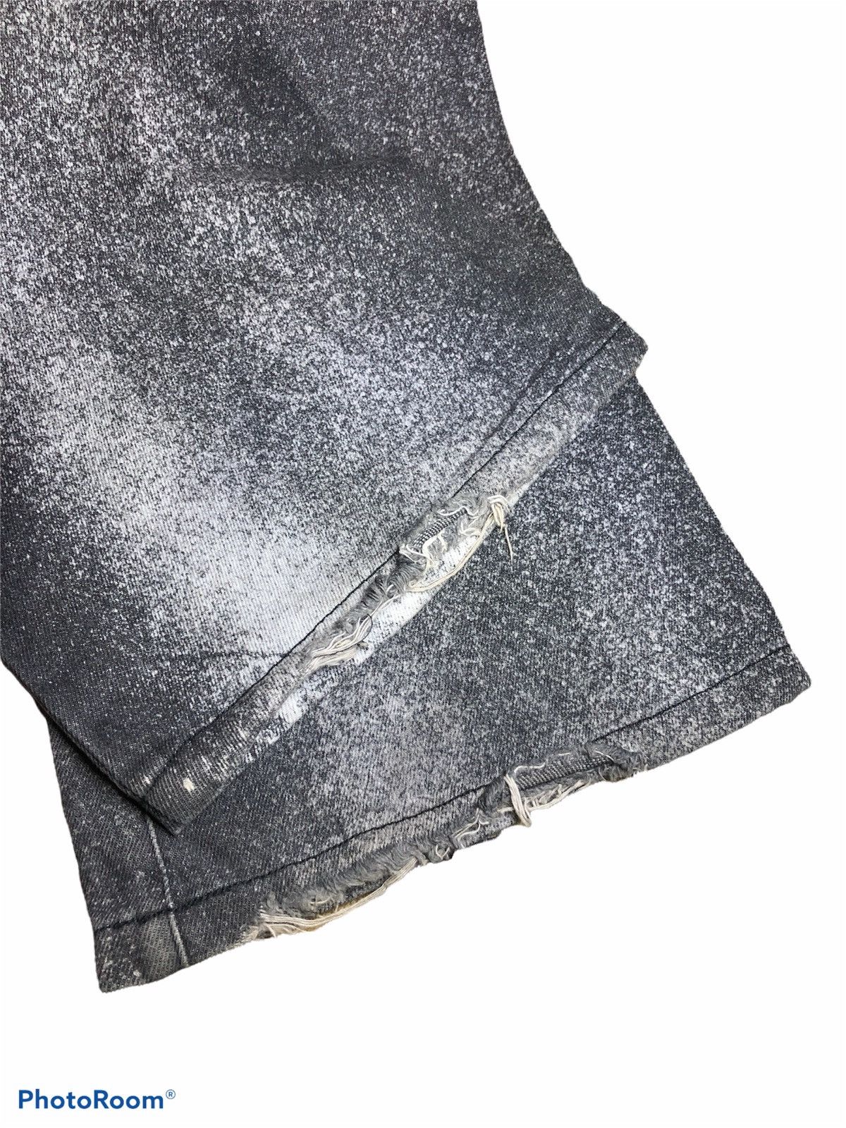 Seditionaries FLARE BOOTCUT BEARNING SHO SNOW WASH RIPPED DISTRESSED DENIM Size US 29 - 7 Thumbnail