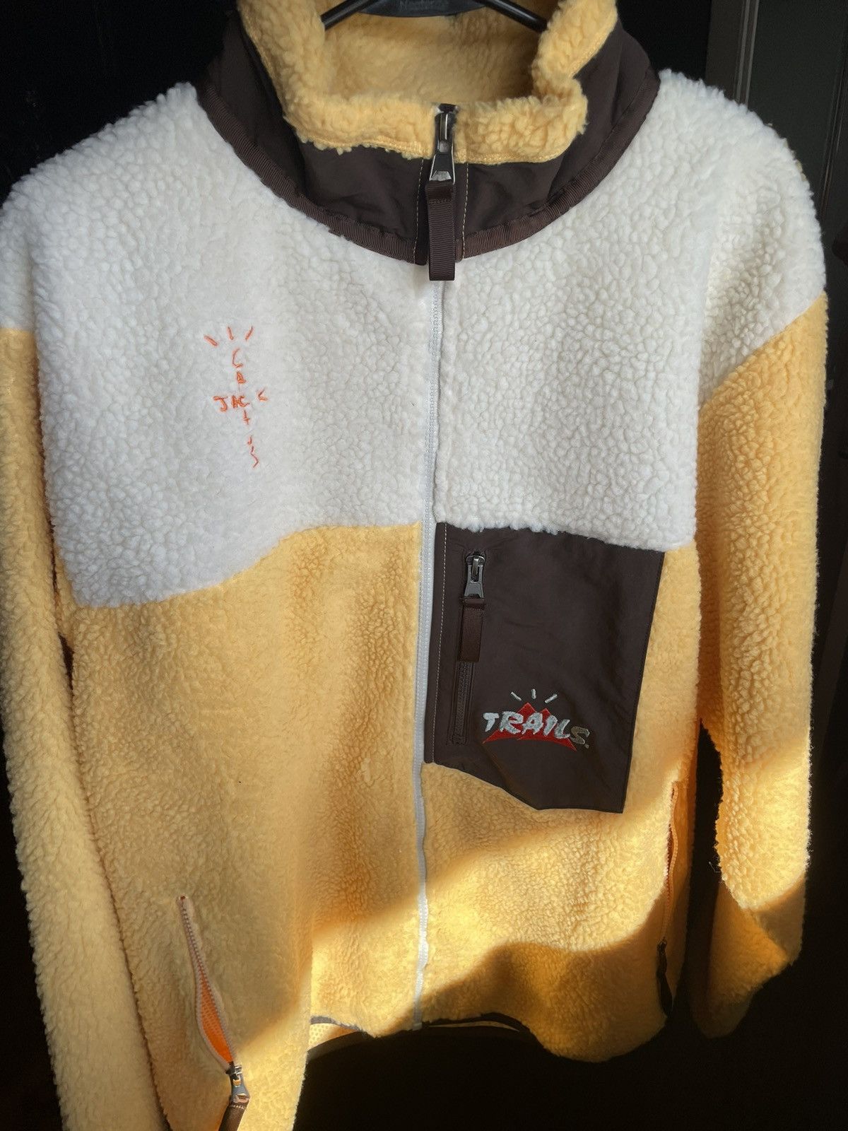 Travis Scott Travis Scott Cactus Trails Tri-Color Full-Zip Sherpa