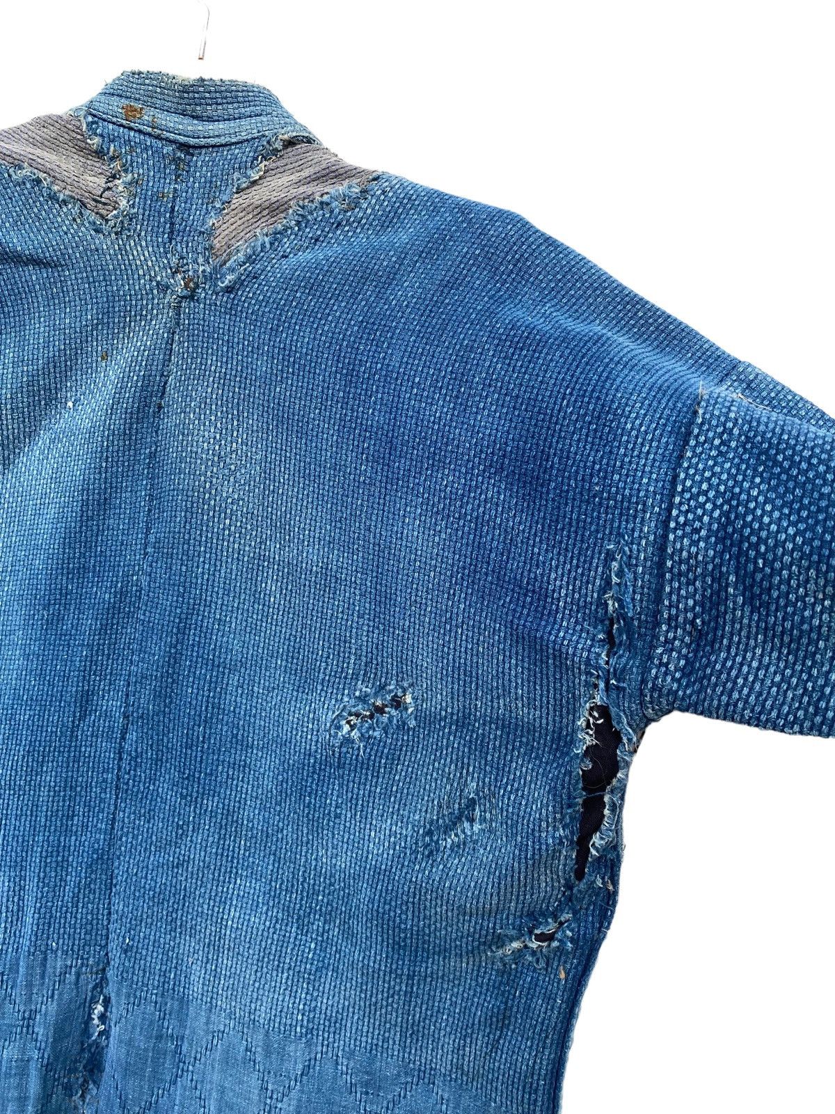 Indigo Vintage Distressed Indigo Beggar Kapital Visvim Inspired Size US M / EU 48-50 / 2 - 11 Thumbnail